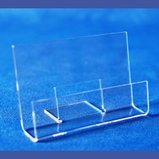 TARJETERO recto cajetin de 20 mm de fondo<br>Medidas: 100 x 20 x 65 mm<br>